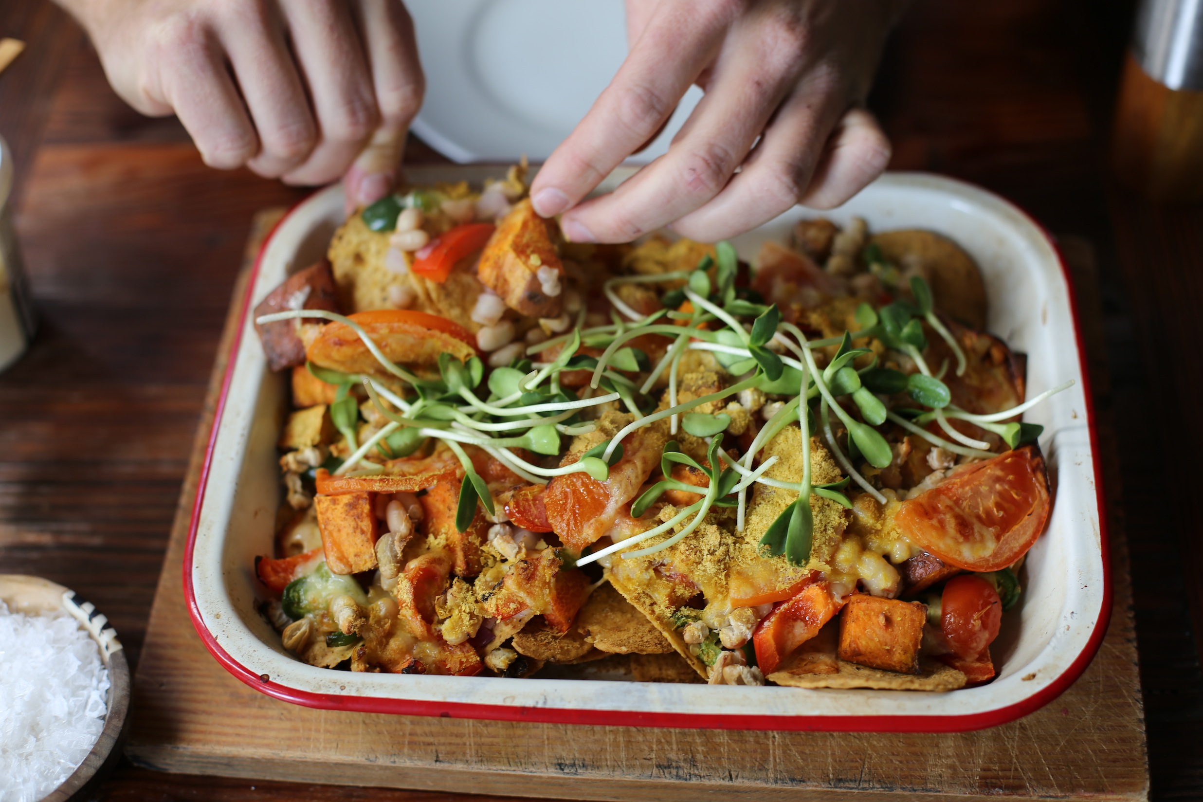Vegan nachos Paradise Pantry